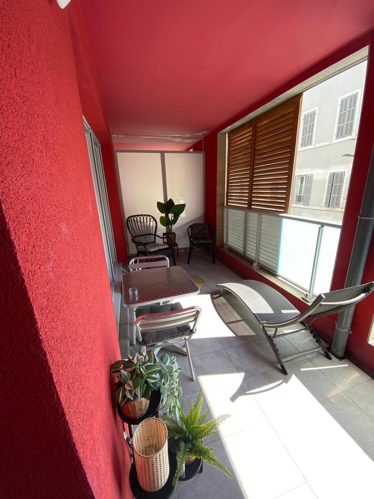 Appartamento Elegant T3 Au Panier Vieux Port Avec Terrasse Privee Et Parking Marsiglia Esterno foto
